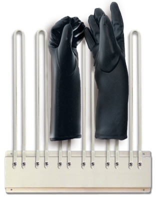 Apron and Glove Racks