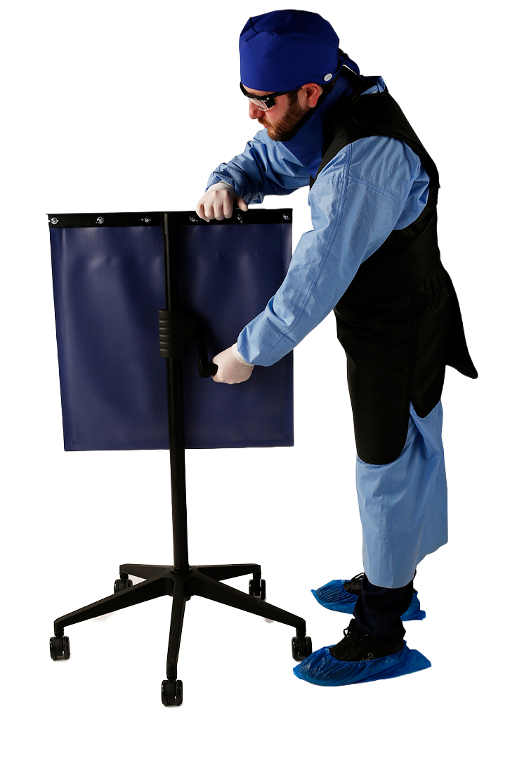 Mobile Lead Porta-Shield EASY ADJUST 24"x48"